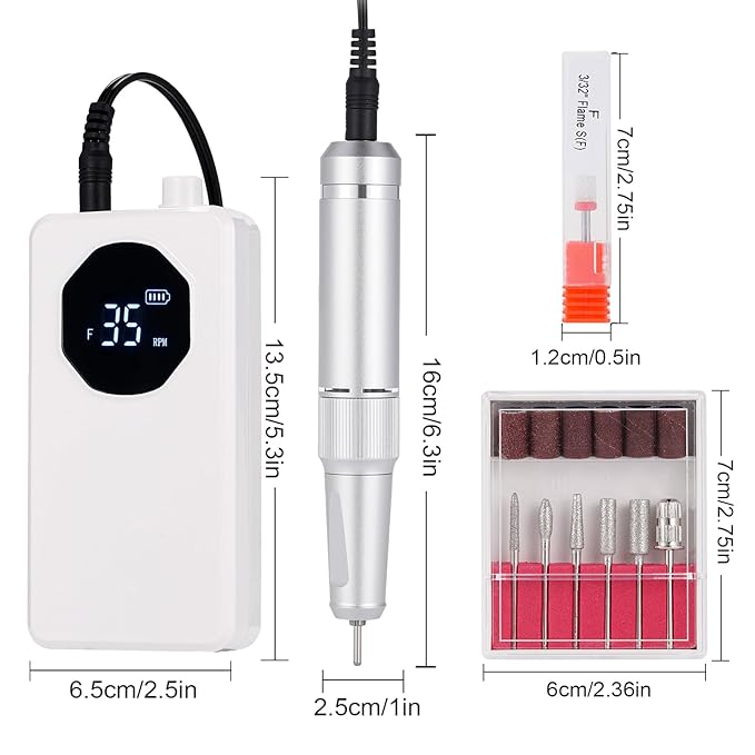 Professional electric nail drill machine,