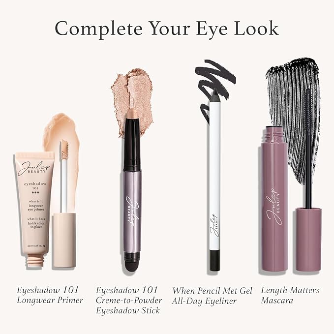 Julep Eyeshadow 101 Cream to Powder Waterproof Eyeshadow Stick, Cocoa Shimmer