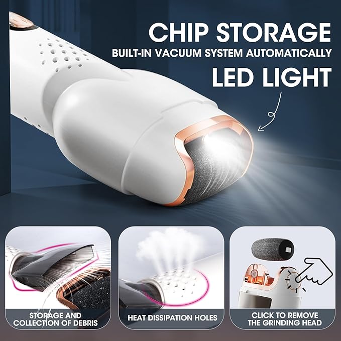 krofaue Electric Callus Remover for