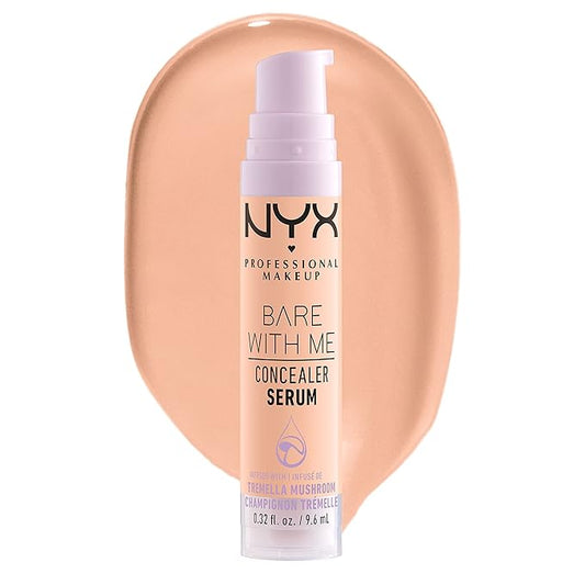 NYX PROFESSIONAL MAKEUP Bare With Me Concealer Serum, Medium Vanilla