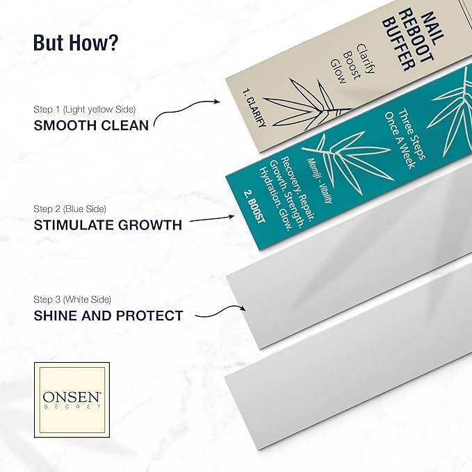 Professional nail buffer replacement pads