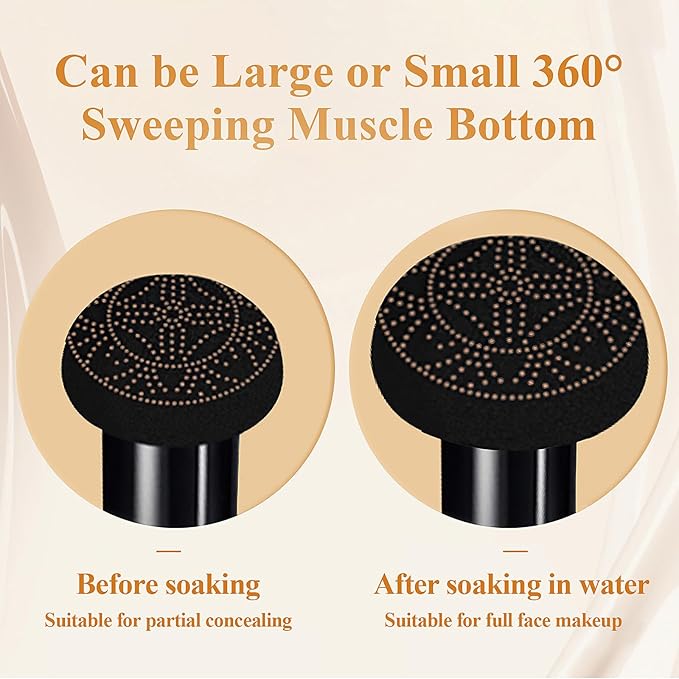Mushroom Head Air Cushion CC Cream With Setting Types (Natural)