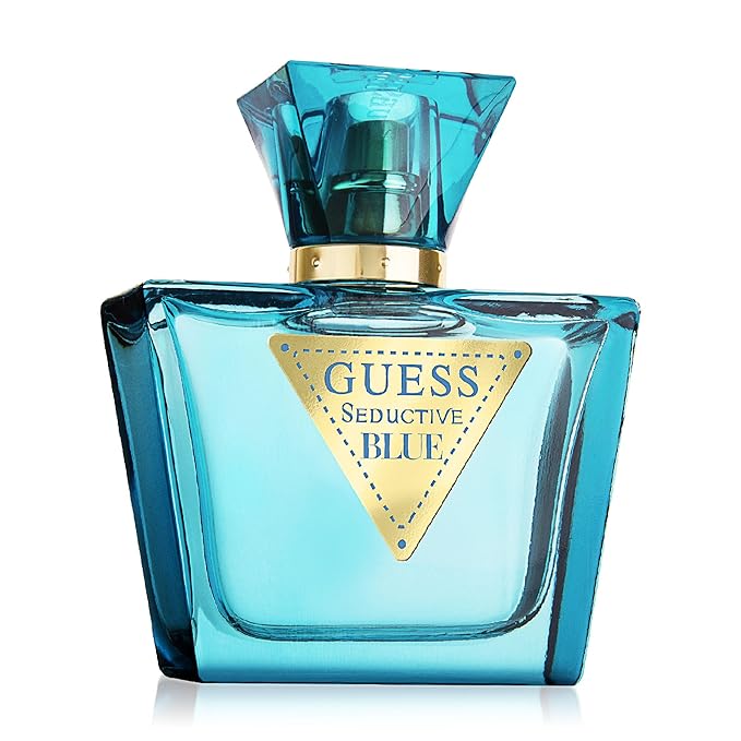 GUESS Seductive Blue Women/Femme Eau de Toilette Perfume Spray For Women, 1.7 Fl. Oz.