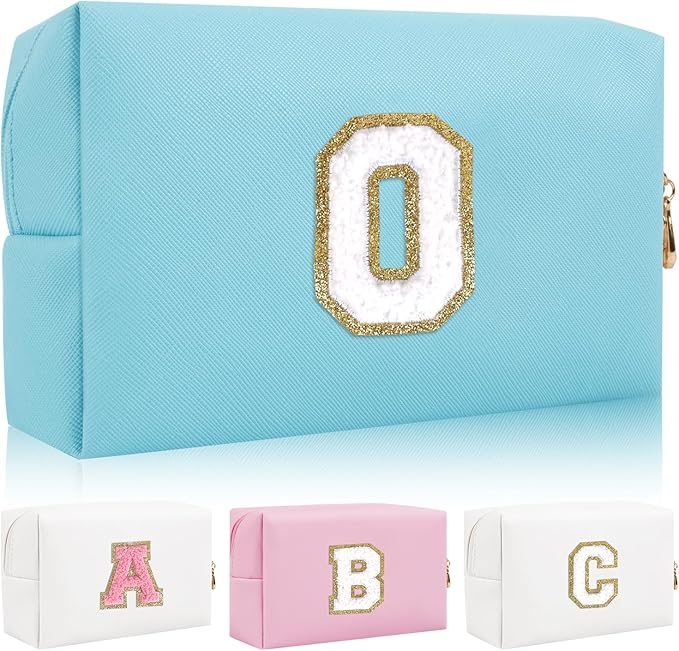 Personalized initial letter patch makeup