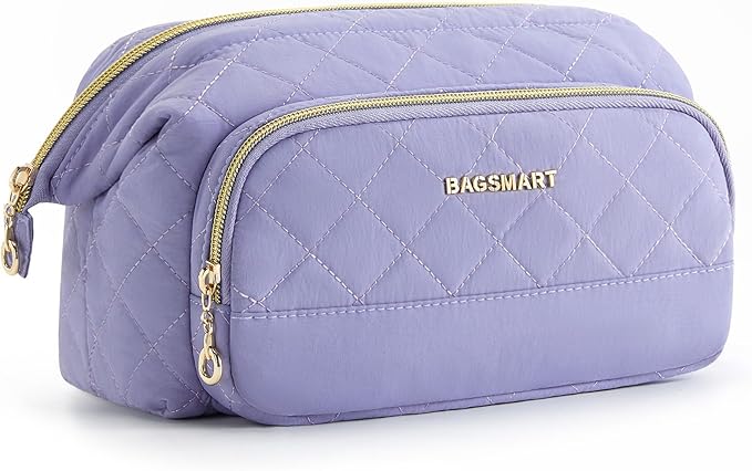 Bagsmart makeup bag, travel cosmetic
