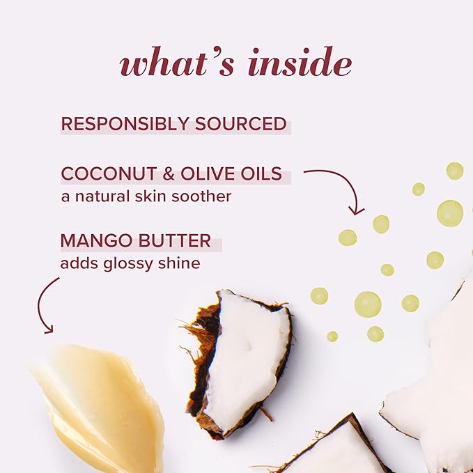 Burts Bees Gloss and Glow Glossy Balm, 100% Natural Origin, Wine Wednesday, 1 Tube, Pack of 2