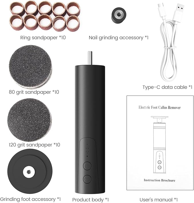 Electric callus remover for feet,