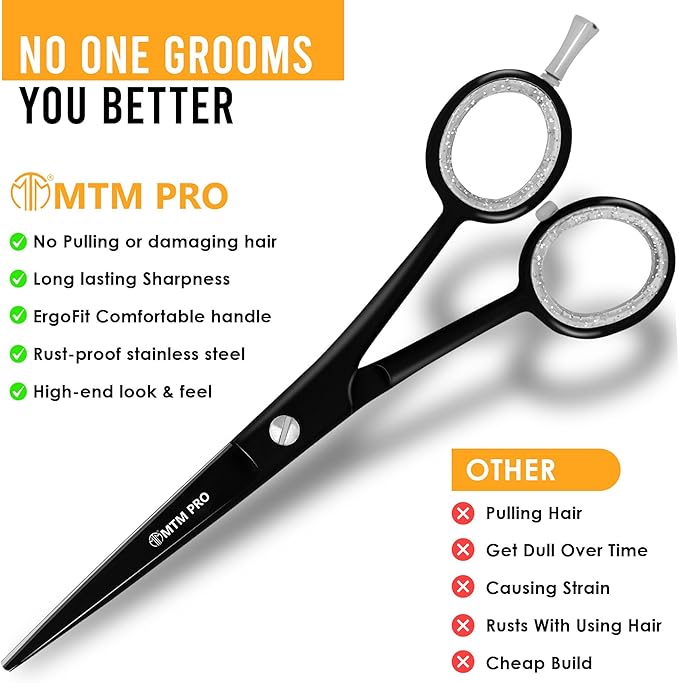 Professional Hair Cutting Scissors 6",