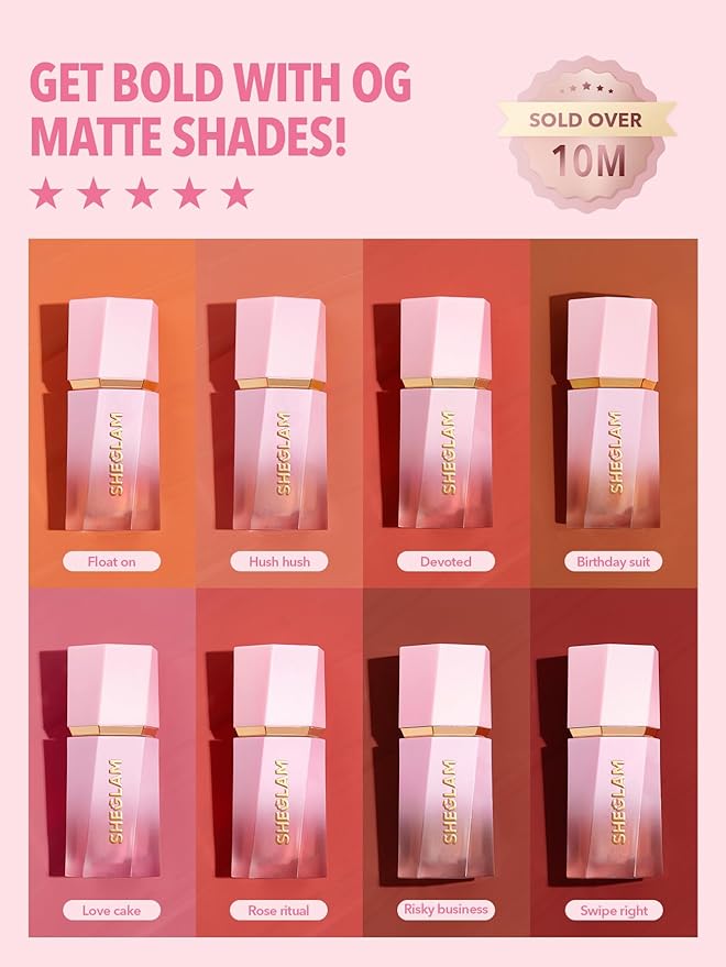 SHEGLAM Color Bloom Liquid Blush Makeup for Cheeks On Point