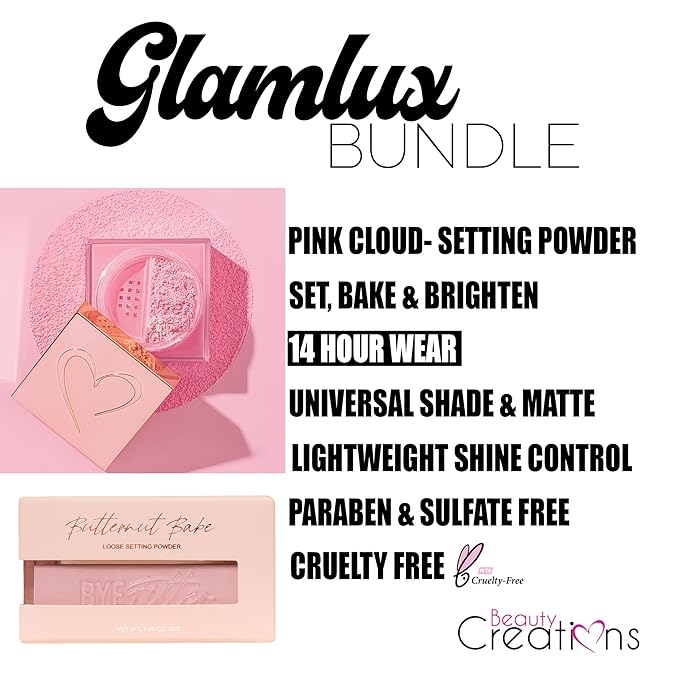 Beauty Bundle Beauty Creations Pink Cloud Pink Loose (Buff Beige)