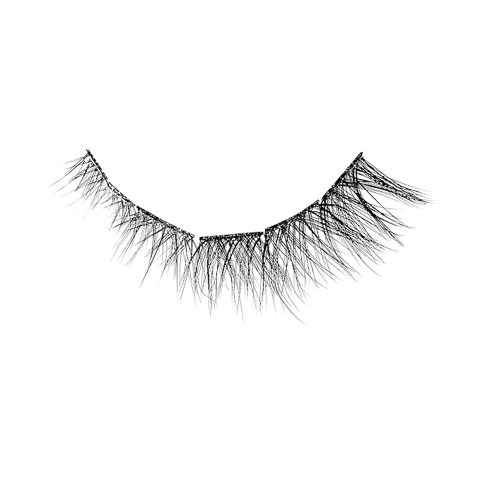 KISS imPRESS Falsies Long Lasting Self Adhesive Eyelashes, ‘Demi Bold’, 5 Day Extended Wear, 24 Medium Volume Lash Clusters (5,6,8,10,12, & 14mm), Precision Non-Stick Applicator
