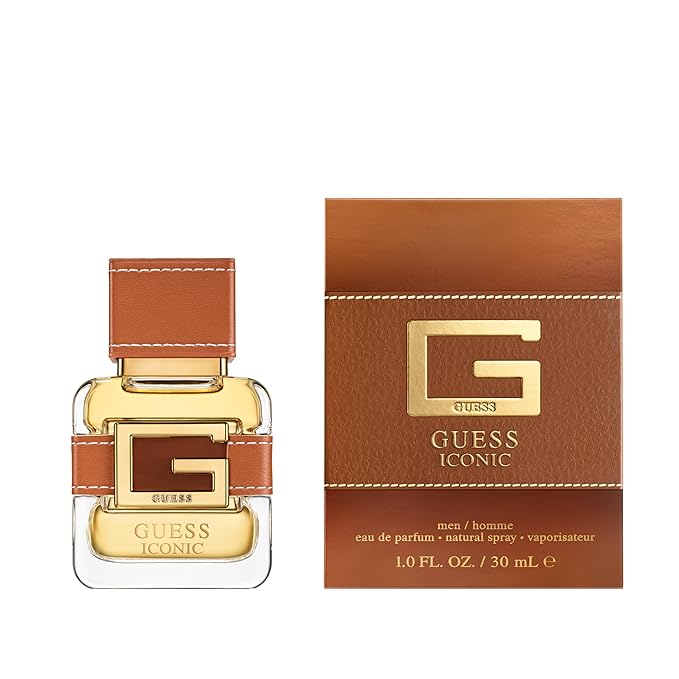 GUESS Iconic For Men Eau de Parfum Perfume Spray, Cologne For Men 1 Fl. Oz.