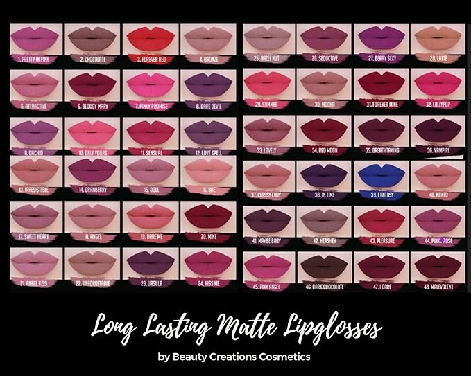 LOLLYPOP #32 Long Wear Matte Lipgloss by Beauty Creations