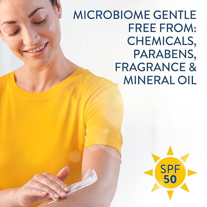 Cetaphil Sheer Mineral Sunscreen Lotion for Face & Body | 3 fl oz | 100% Mineral Sunscreen: Zinc Oxide & Titanium Dioxide | Broad Spectrum SPF 50 | For Sensitive Skin | Dermatologist Recommended Brand