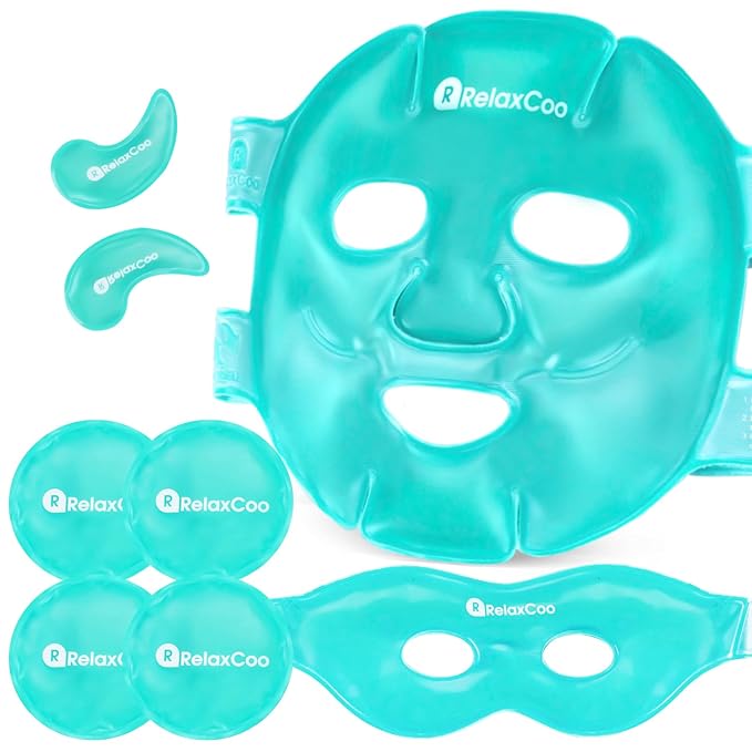 Ice face eye mask for