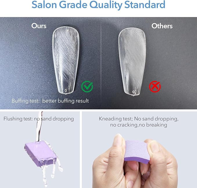 Nail Buffer Block, 100 PCS