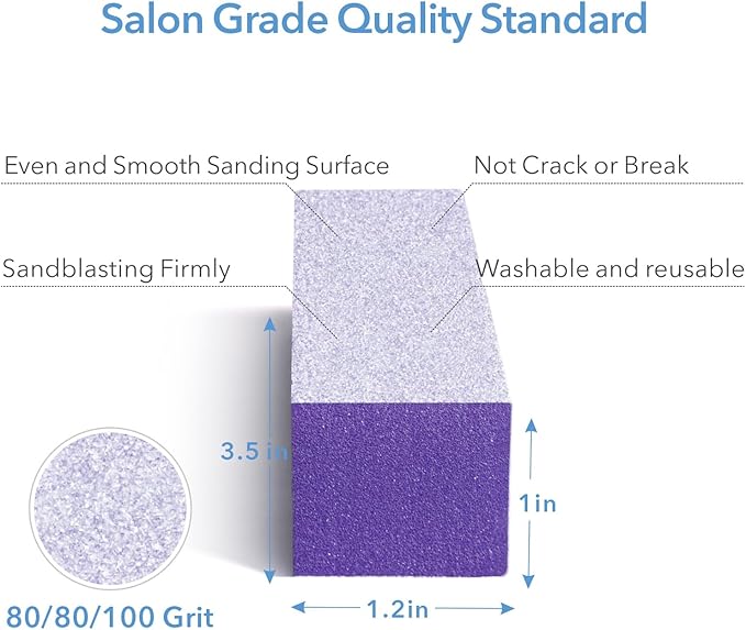 Nail Buffer Block, Coarse Grit