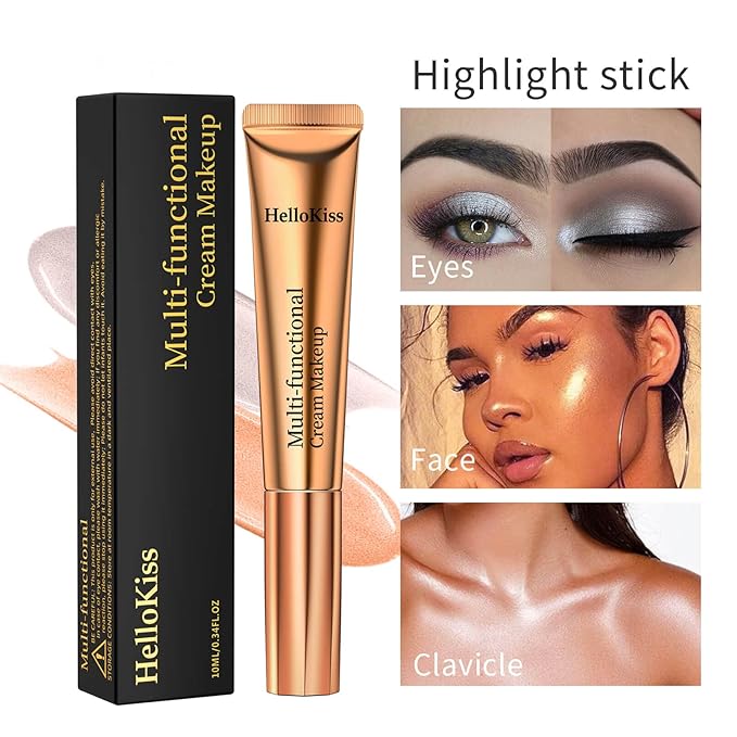 Contour Beauty Wand,Liquid Highlighter Makeup Wand, Face Blush White Highlight