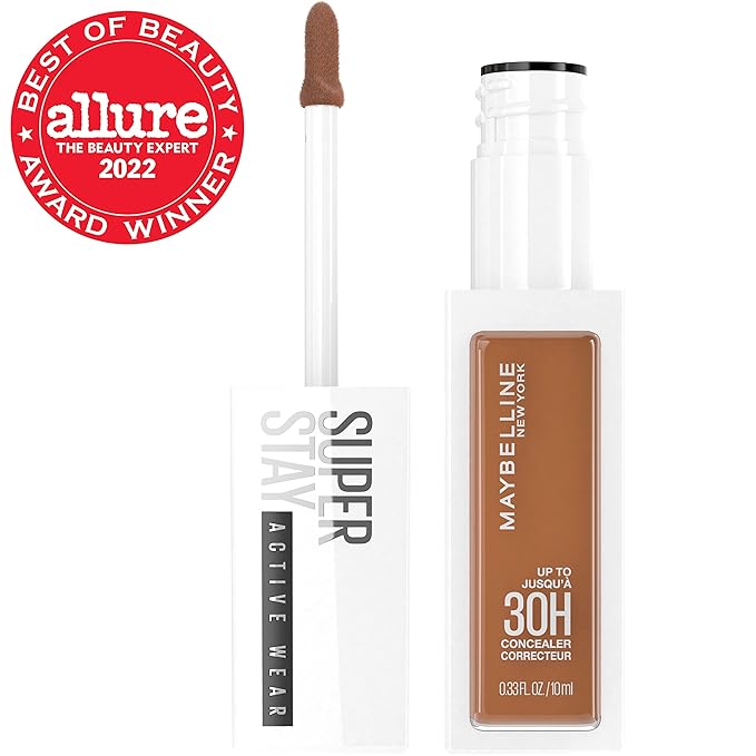 Maybelline Super Stay Liquid Concealer Makeup, Full Coverage Concealer, Up to 30 Hour Wear, Transfer Resistant, Natural Matte Finish, Oil-free, Available in 16 Shades, 57, 1 Count