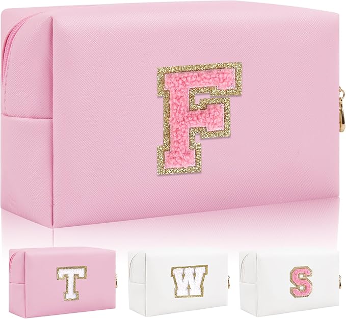 Personalized initial letter patch makeup