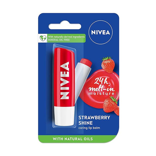 Nivea Lip Care Fruity Shine Strawberry, 4.8g 4.8g