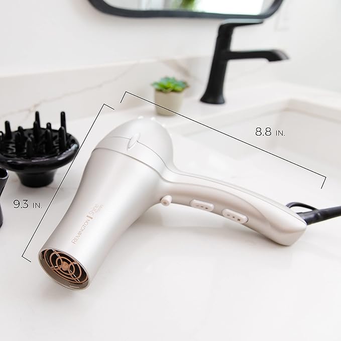 REMINGTON Shine Therapy Argan Oil & Keratin Hair Dryer/Blow Dryer