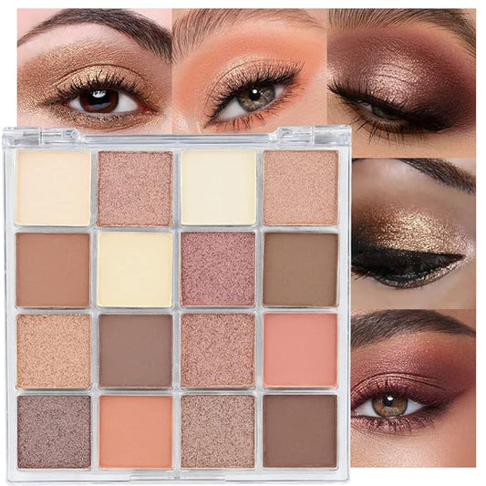 16 Girds Colorful Matte Shimmer Eyeshadow Palette