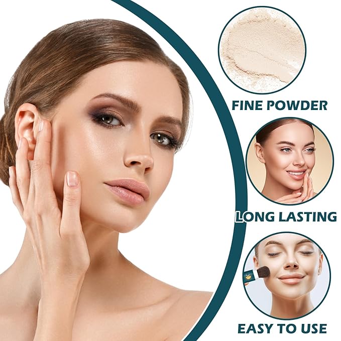 Mineral Sunscreen Powder SPF Powder for Face Oil