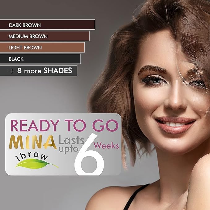 Mina ibrow Hair Color Golden