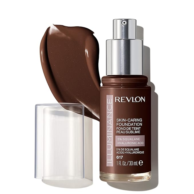 Revlon Illuminance Skin-Caring Liquid Foundation, Hyaluronic Acid, Hydrating of 1)