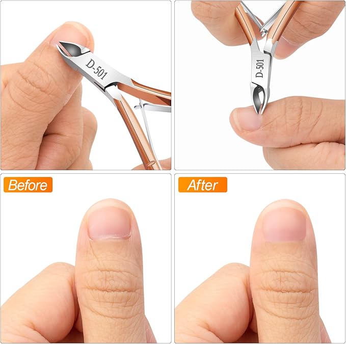 4 Packs Cuticle Nipper, Premium
