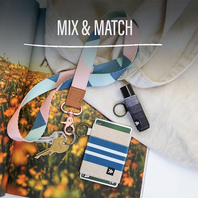 Thread Wallets Lip Balm Holder Keychain, Bonsai, Unisex Lip