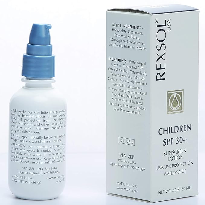 REXSOL Children SPF 30+ Sunscreen