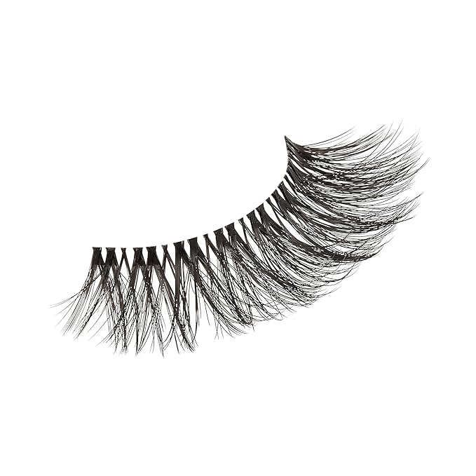 KISS Lash Couture The Muses Collection False Eyelashes, Duchess', 16 mm, Handmade, Refined Faux Silk, Contact Lens Friendly, Easy to Apply, Includes 1 Pair Reusable Strip Lashes (Pack of 3)