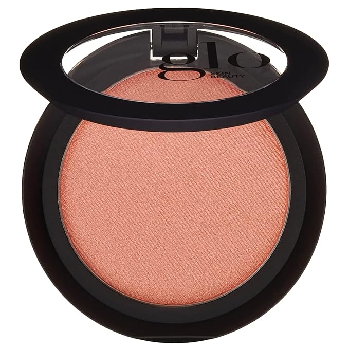 Glo Skin Beauty Blush (Soleil) - Pressed Powder Blush for Cheeks, High Pigment Mineral Face Makeup Creates a Natural, Healthy Glow