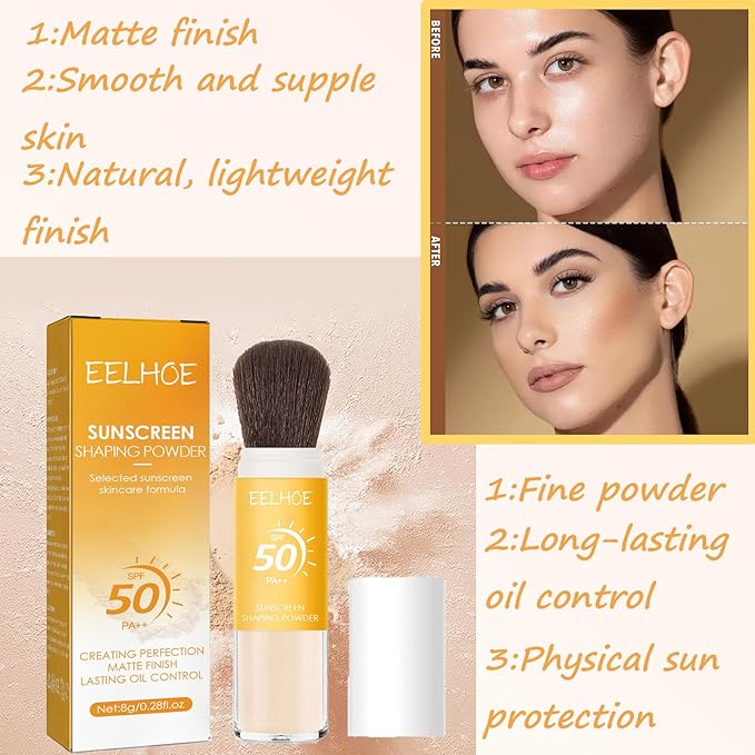 Mineral Sunscreen Setting Powder, SPF 50 PA++ Powder All Skin