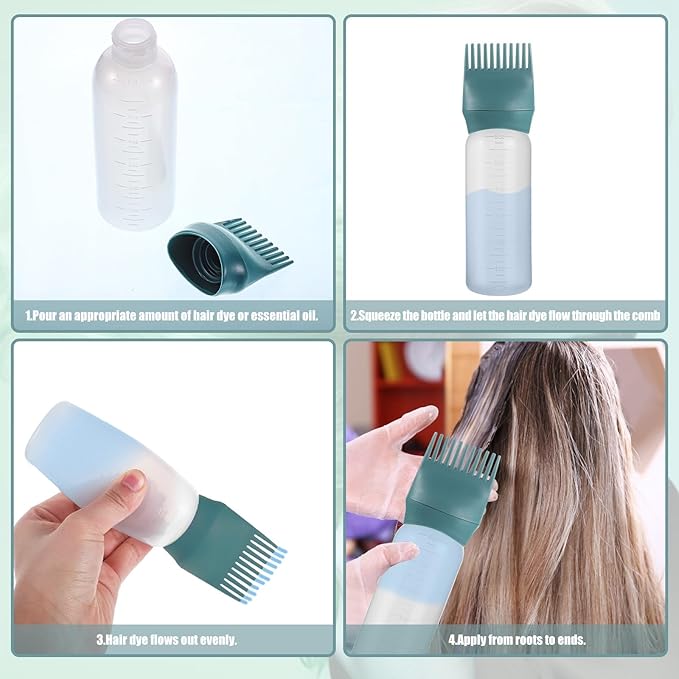 Pimoys Hair Oil Applicator Bottle