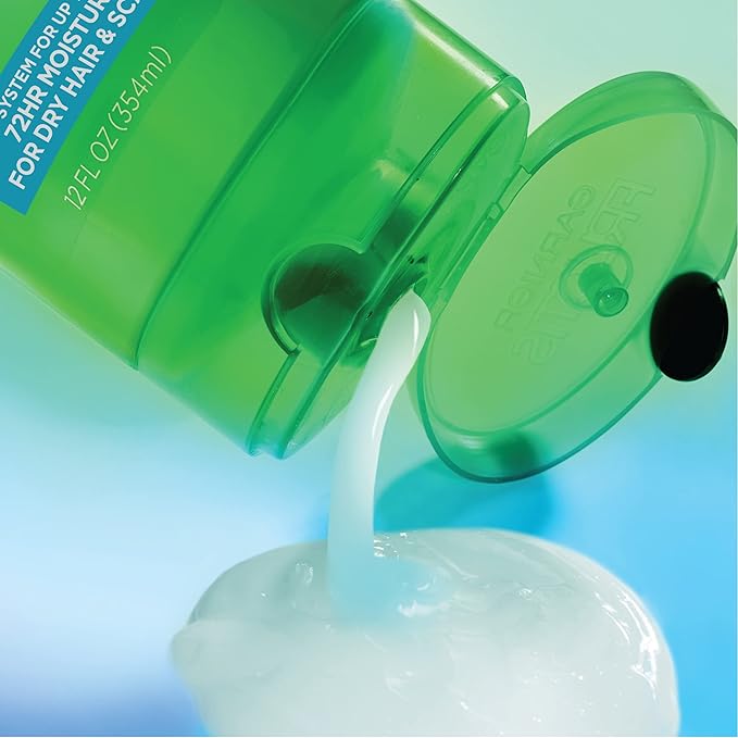 Garnier Fructis Pure Moisture Hydrating Conditioner for Dry Hair and Scalp, 32.3 Fl Oz, 1 Count (Packaging May Vary) (Pack of 2)