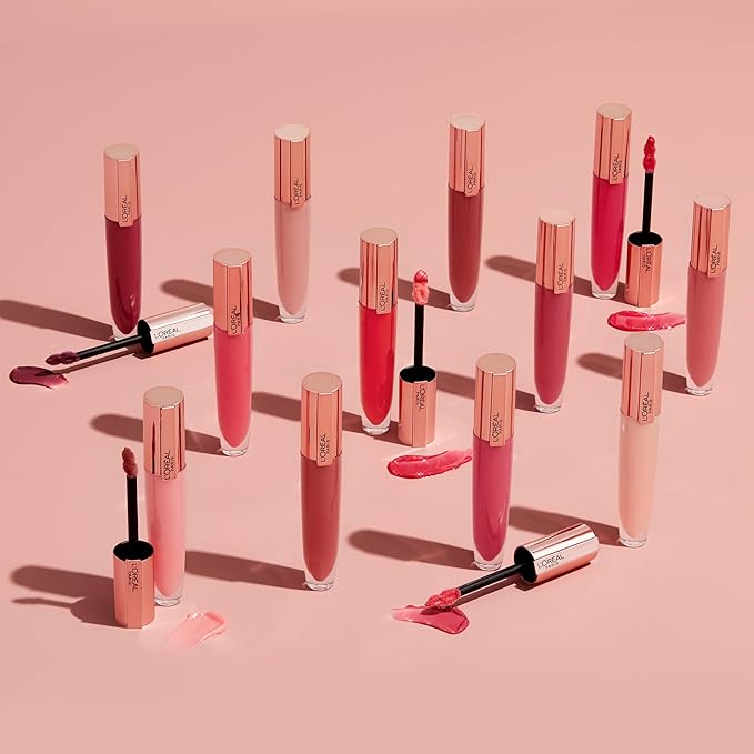 L'Oreal Paris Glow Paradise Hydrating Tinted Lip Balm-in-Gloss with Pomegranate Extract & Hyaluronic Acid, Ultra-Gentle, Non-Sticky Formula, Porcelain Petal, 0.23 fl oz