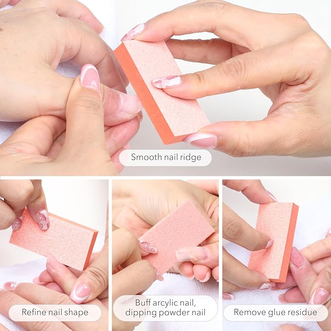 Nail buffer block, 40pcs mini