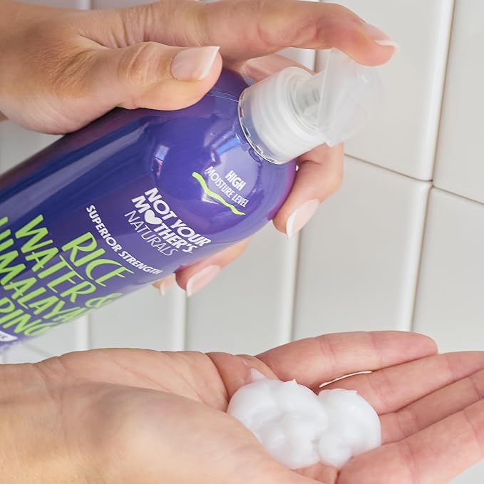 Not Your Mother's Naturals Superior Strength Shampoo & Conditioner Set - 15.2 fl oz - Sulfate-Free Hair Products - Rice Water & Himalayan Moringa