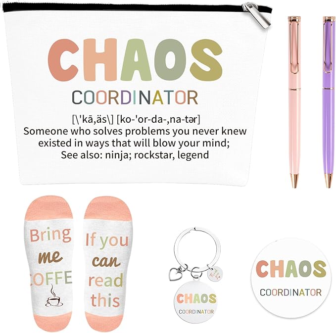 Chaos coordinator gifts, gifts for