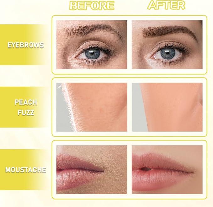 Dermaplaning Kit, Dermaplane Oil with Dermaplaning Tools, Shave Oil for Women, Softens Area Pre Shave & After Shave, Use with Face Razor, Face Shaver, Eyebrow Razor, Microblade