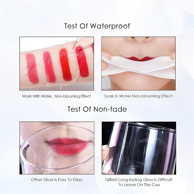 Velvet Matte Liquid Lipstick Makeup Long-Lasting and Waterproof Lipstick