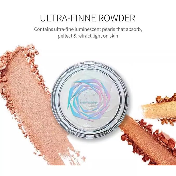 MAEPEOR Face Highlighter Palette 6 Colors Smooth Shimmer (Color 02)