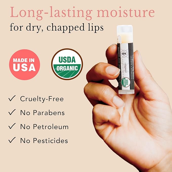 Organic Lip Balm Pack - Original