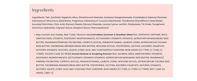 Physicians Formula Murumuru Butter Bronzer, Moisturizing, Nourishing Murumuru Cruelty-Free -Bronzer