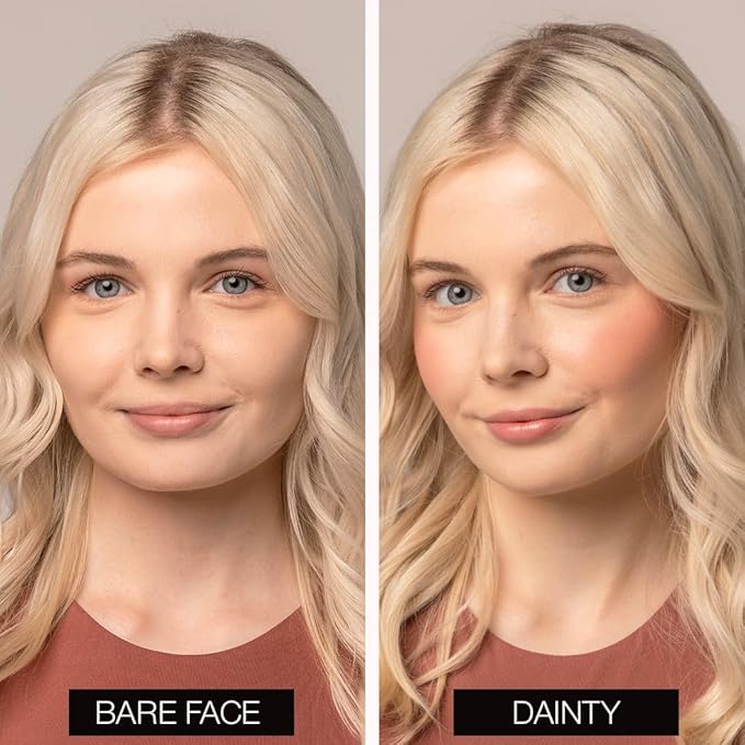 Palladio Liquid Blush for Cheeks & Lips 2-in-1 Finish, Dainty