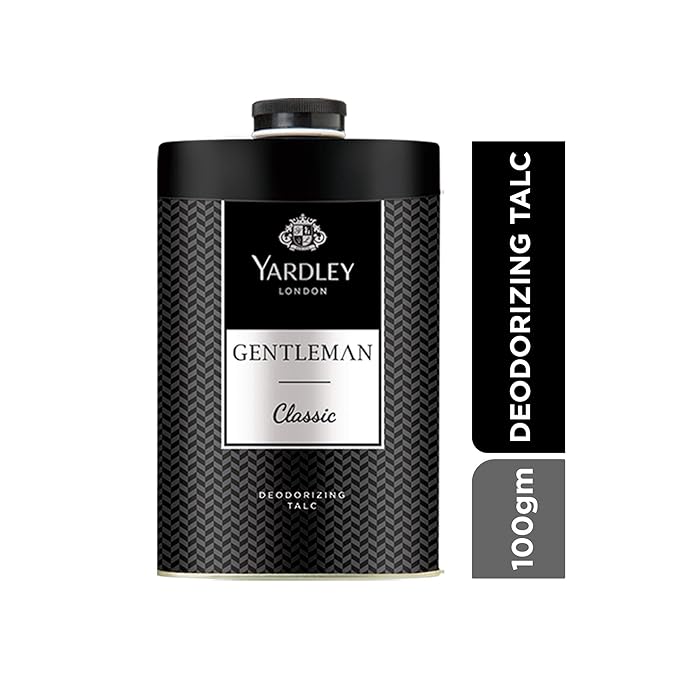 Yardley London Gentleman Deodorising Talc Talcum Powder for Men m 100G