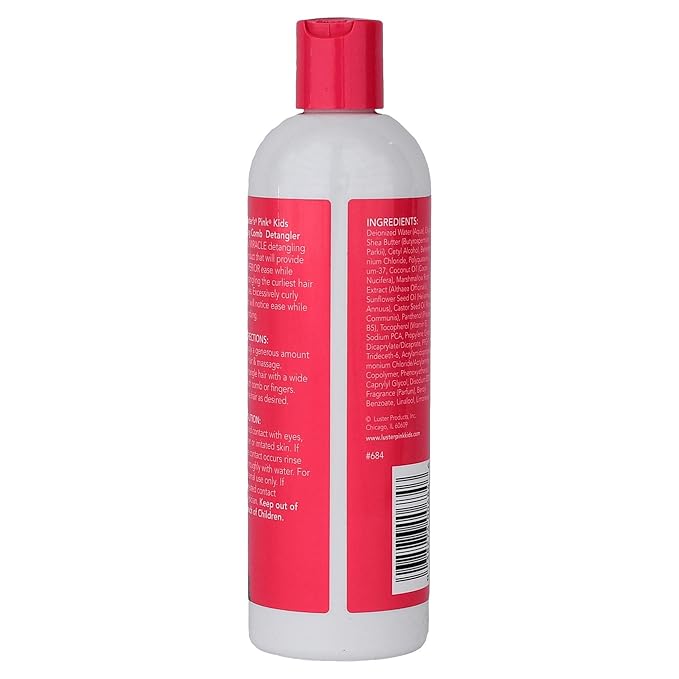 Luster's Pink Kids Easy Comb